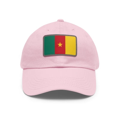 Cameroon Leather Patch Hat