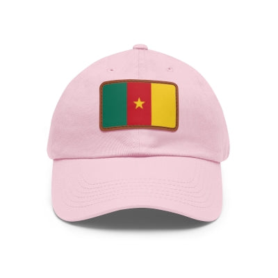 Cameroon Leather Patch Hat