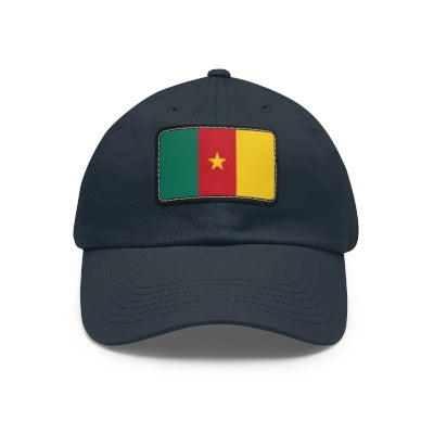 Cameroon Leather Patch Hat