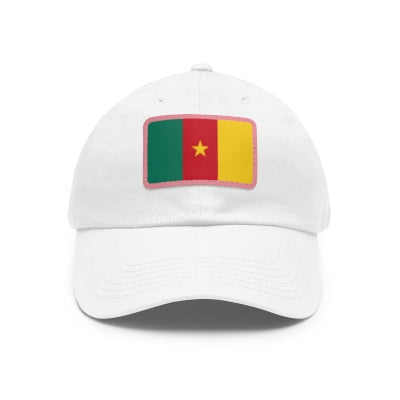 Cameroon Leather Patch Hat