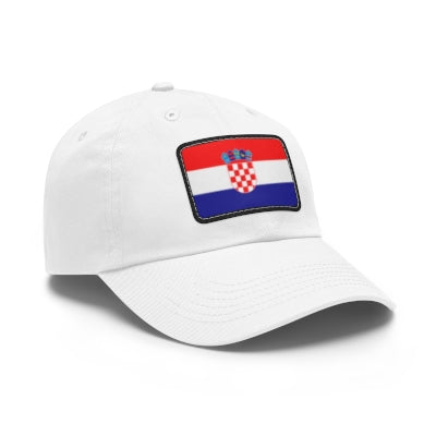 Croatia Leather Patch Hat