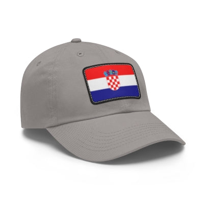 Croatia Leather Patch Hat
