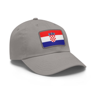 Croatia Leather Patch Hat
