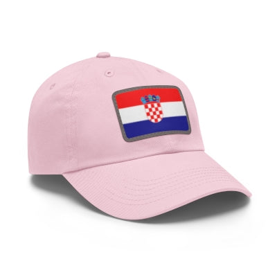 Croatia Leather Patch Hat
