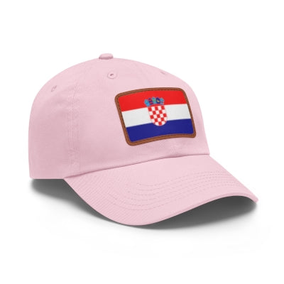 Croatia Leather Patch Hat