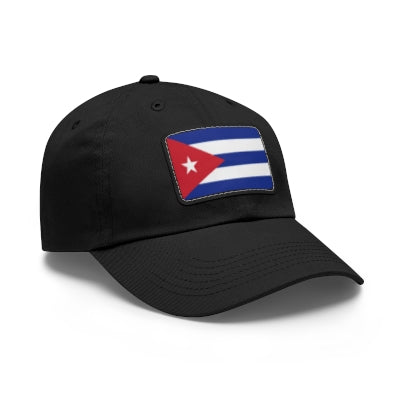 Cuba Leather Patch Hat