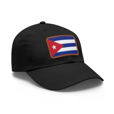 Cuba Leather Patch Hat