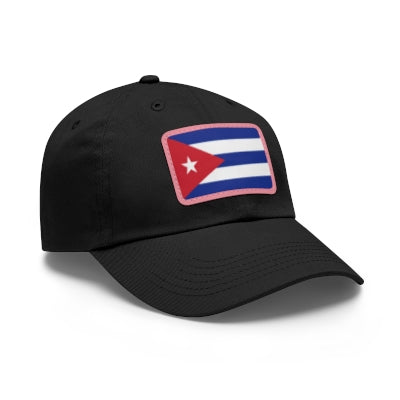 Cuba Leather Patch Hat