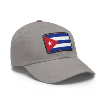 Cuba Leather Patch Hat