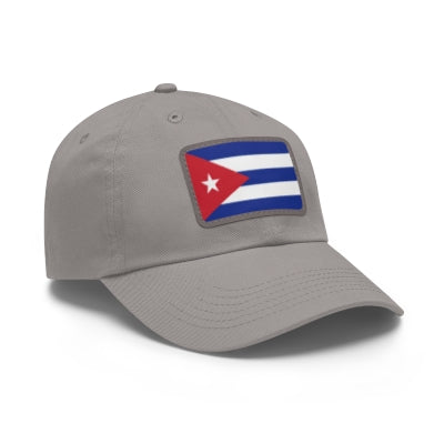 Cuba Leather Patch Hat