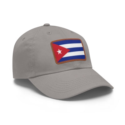Cuba Leather Patch Hat