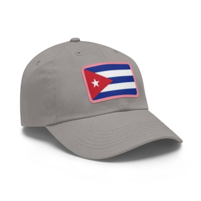 Cuba Leather Patch Hat