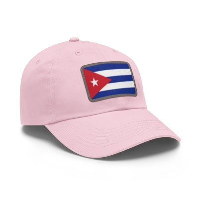 Cuba Leather Patch Hat