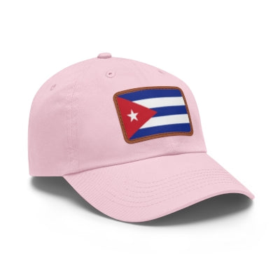 Cuba Leather Patch Hat