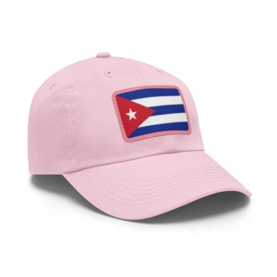 Cuba Leather Patch Hat