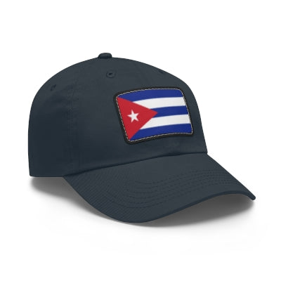 Cuba Leather Patch Hat