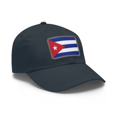 Cuba Leather Patch Hat