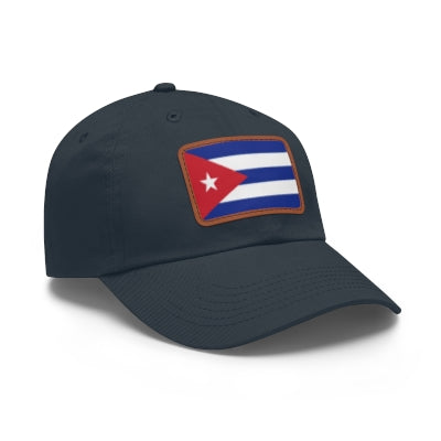 Cuba Leather Patch Hat