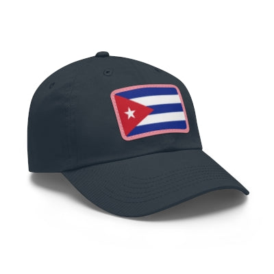 Cuba Leather Patch Hat