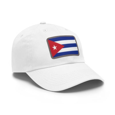 Cuba Leather Patch Hat