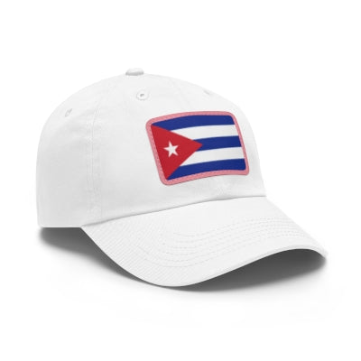 Cuba Leather Patch Hat