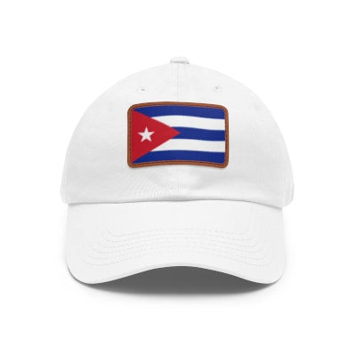 Cuba Leather Patch Hat