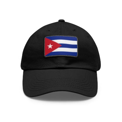 Cuba Leather Patch Hat