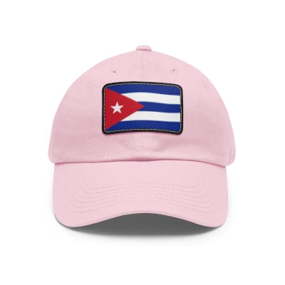 Cuba Leather Patch Hat