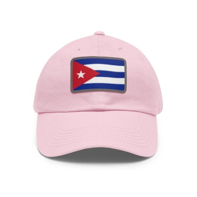 Cuba Leather Patch Hat