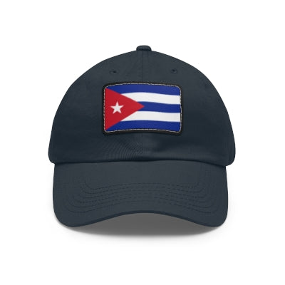 Cuba Leather Patch Hat