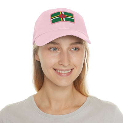 Dominica Leather Patch Hat