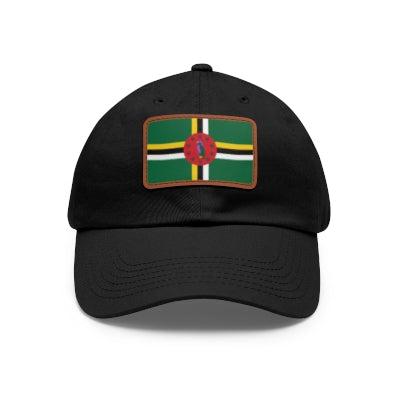 Dominica Leather Patch Hat