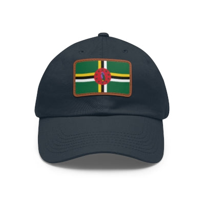 Dominica Leather Patch Hat