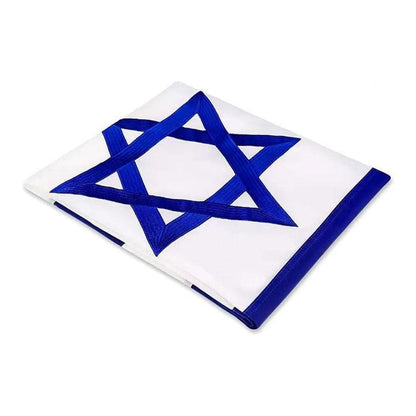 Embroidered Israel Flag 3x5ft – Double-Sided for Outdoor Display