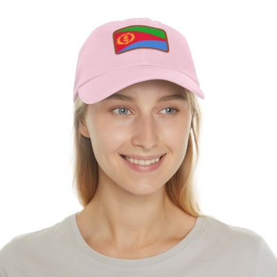 Eritrea Leather Patch Hat