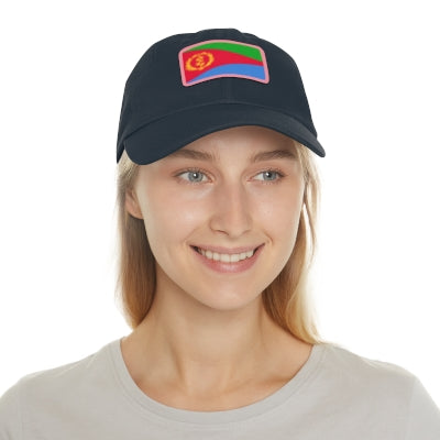 Eritrea Leather Patch Hat