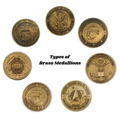 Flag and Military Insignia Display Case