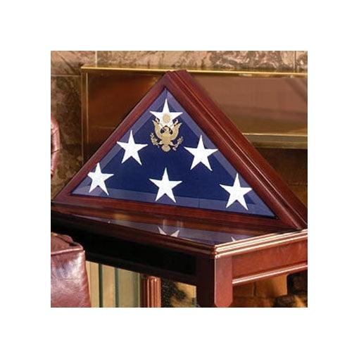 Folded Flag Display Case, Triangle flag display frame, memorial flag