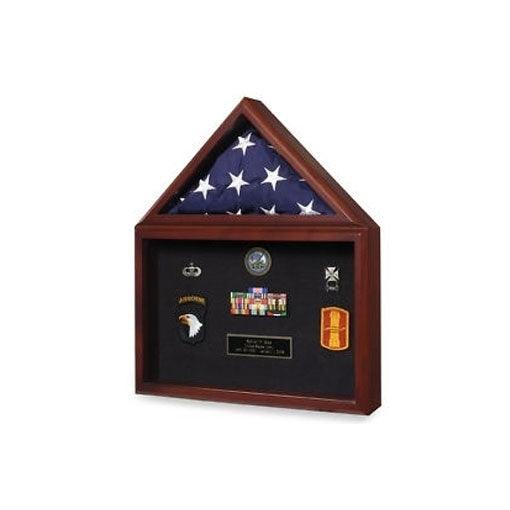 Large Flag and Certificate Display case