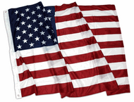 American Flag, Polyester 3ft by 5ft with Grommets