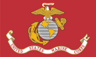 Marine Corps Flag 4ft x6ft Nylon by Valley Forge