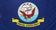 Navy Flag 3x5ft Superknit Polyester