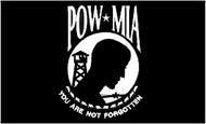 POWMIA Flag 4x6ft Superknit Polyester - Double Sided